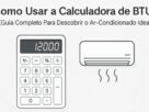 Calculadora de BTUs